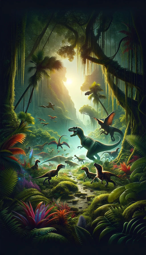 Dinosaur Island Adventure Portal - Survive the Zombie Apocalypse with Portals From Earth